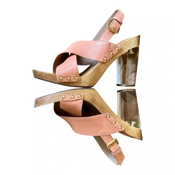 Trina Turk Penney Lucite Heel Women’s Size 10 - Picture 5 of 10